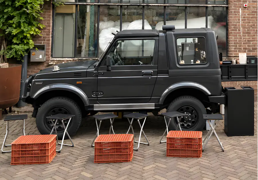 Suzuki Samurai koffiebar 4x4